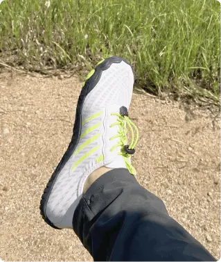 Grounded Footwear customer
